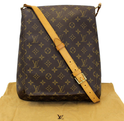 LOUIS VUITTON Musette Salsa GM Monogram Crossbody Shoulder Bag