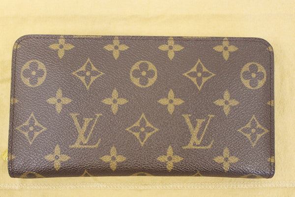 louis-vuitton zippy wallet brown monogram
