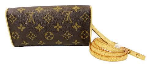 LOUIS VUITTON Monogram Pochette Twin PM Crossbody Bag