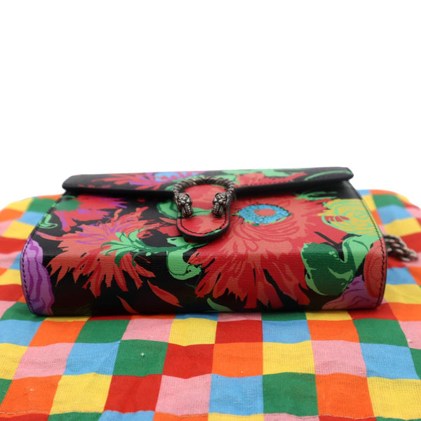 GUCCI Ken Scott Dionysus Printed Leather Shoulder Bag Multicolor