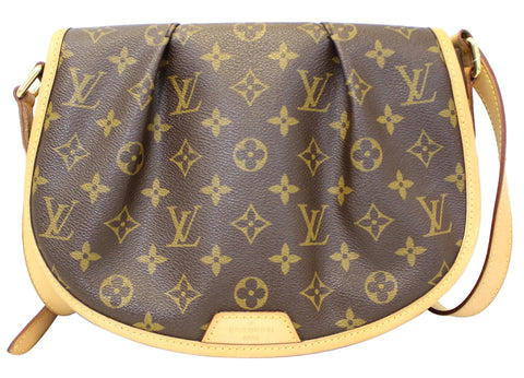 LOUIS VUITTON Monogram Canvas Menilmontant PM Shoulder Bag