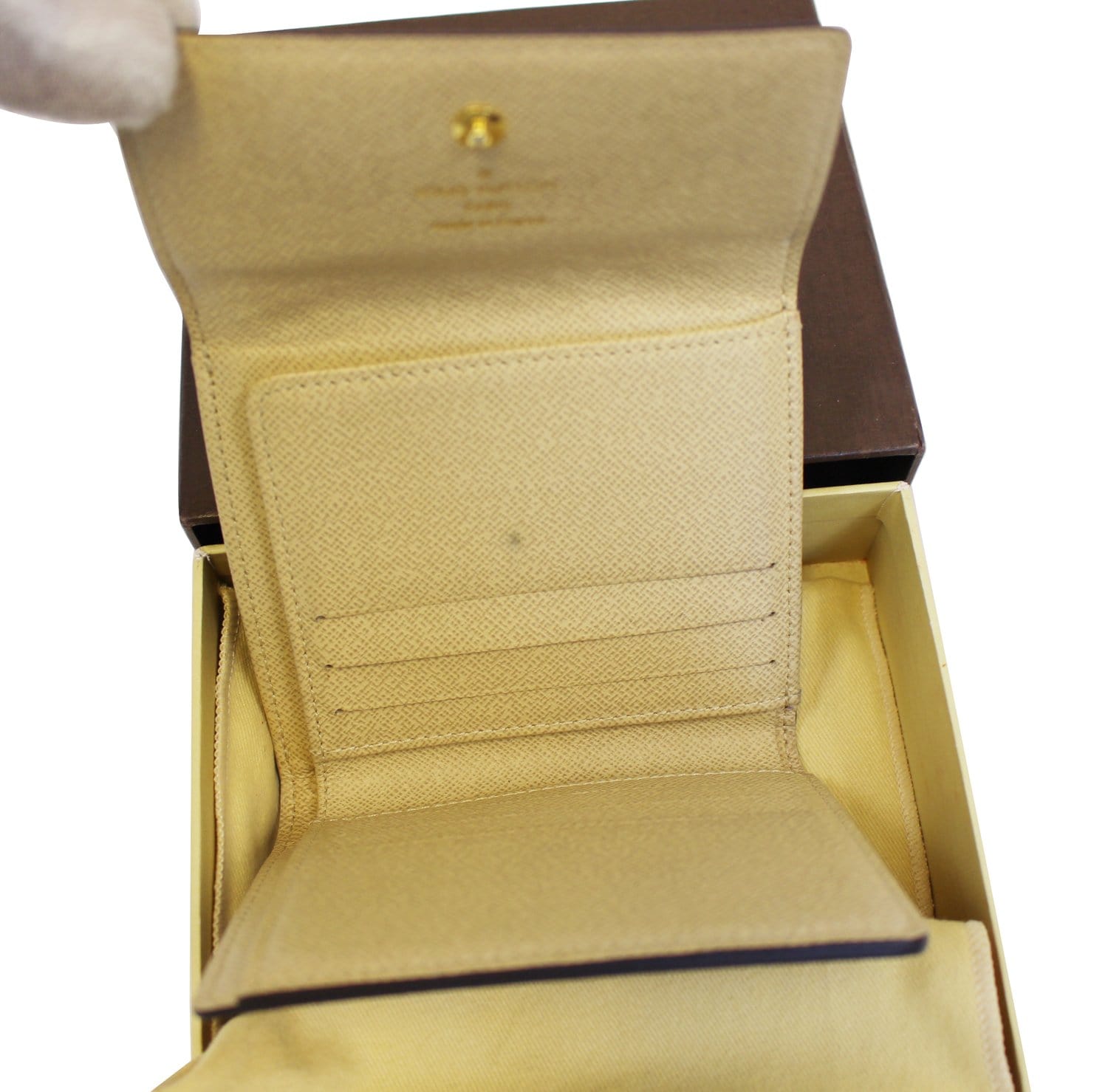 Louis Vuitton White Folding Wallets for Women for sale