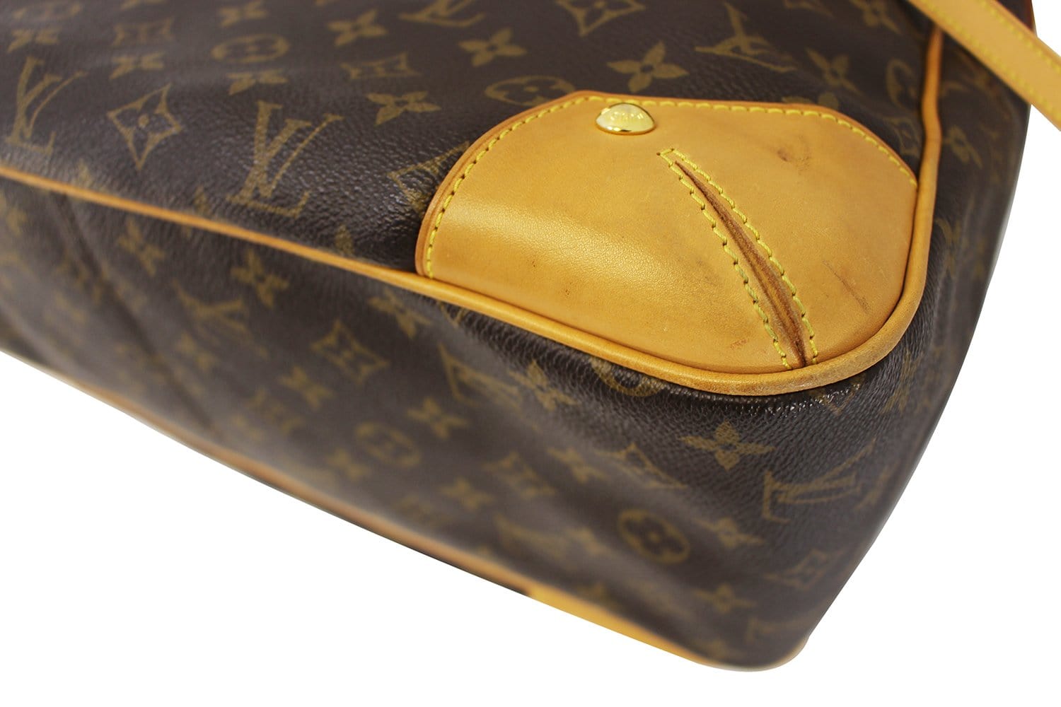 Louis Vuitton Estrela Gm Monogram Canvas Shoulder Bag Brown