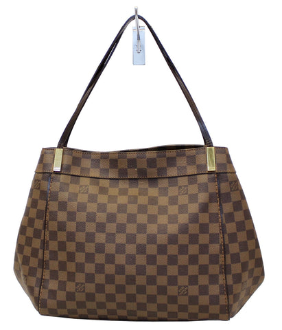 LOUIS VUITTON Damier Ebene Marylebone GM Shoulder Handbag