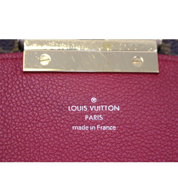 brand tag lv Olympe Aurore Monogram Canvas Satchel Bag