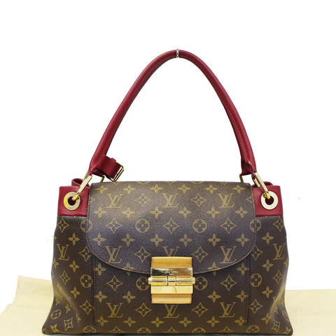 LOUIS VUITTON Olympe Aurore Monogram Canvas Satchel Shoulder Bag - 20% OFF
