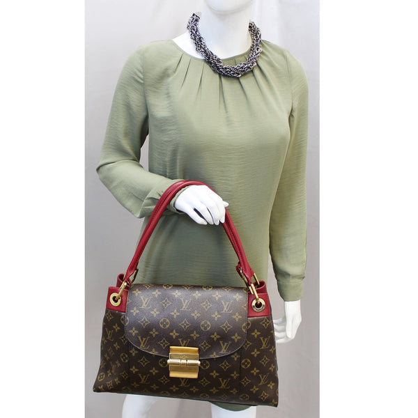 Louis Vuitton Olympe Aurore Monogram Canvas Handbag