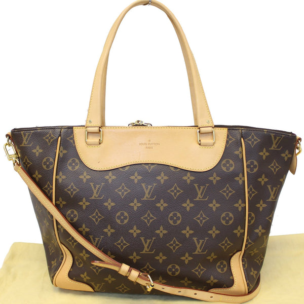 LOUIS VUITTON Estrela MM NM Monogram Canvas Brown Shoulder Bag