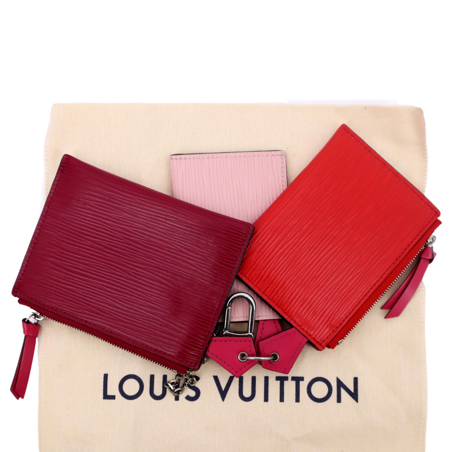 Louis Vuitton Monogram Canvas Epi Leather Glasses Case Bag