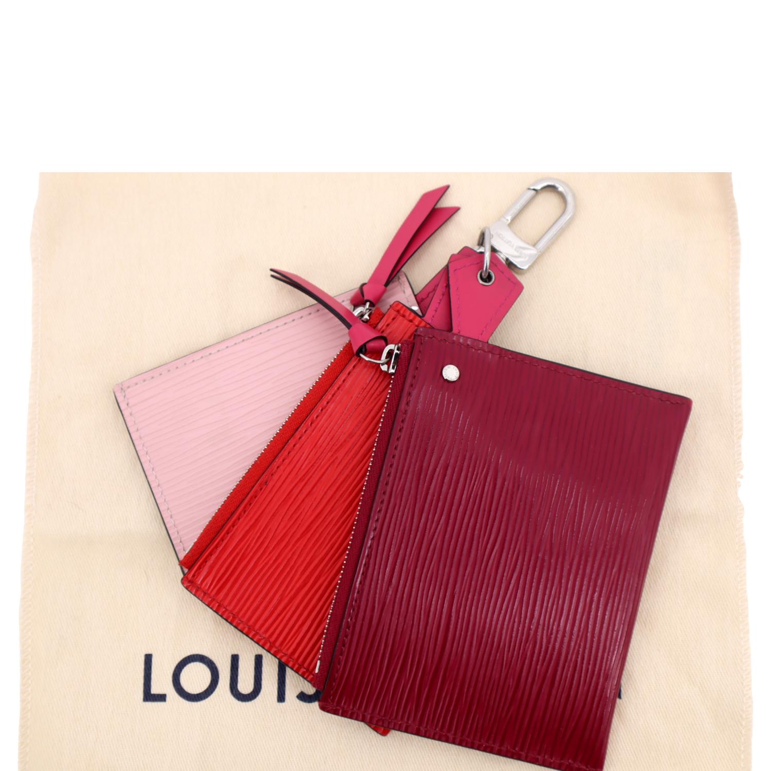 Louis Vuitton Red Epi Leather Business Card Holder Louis Vuitton