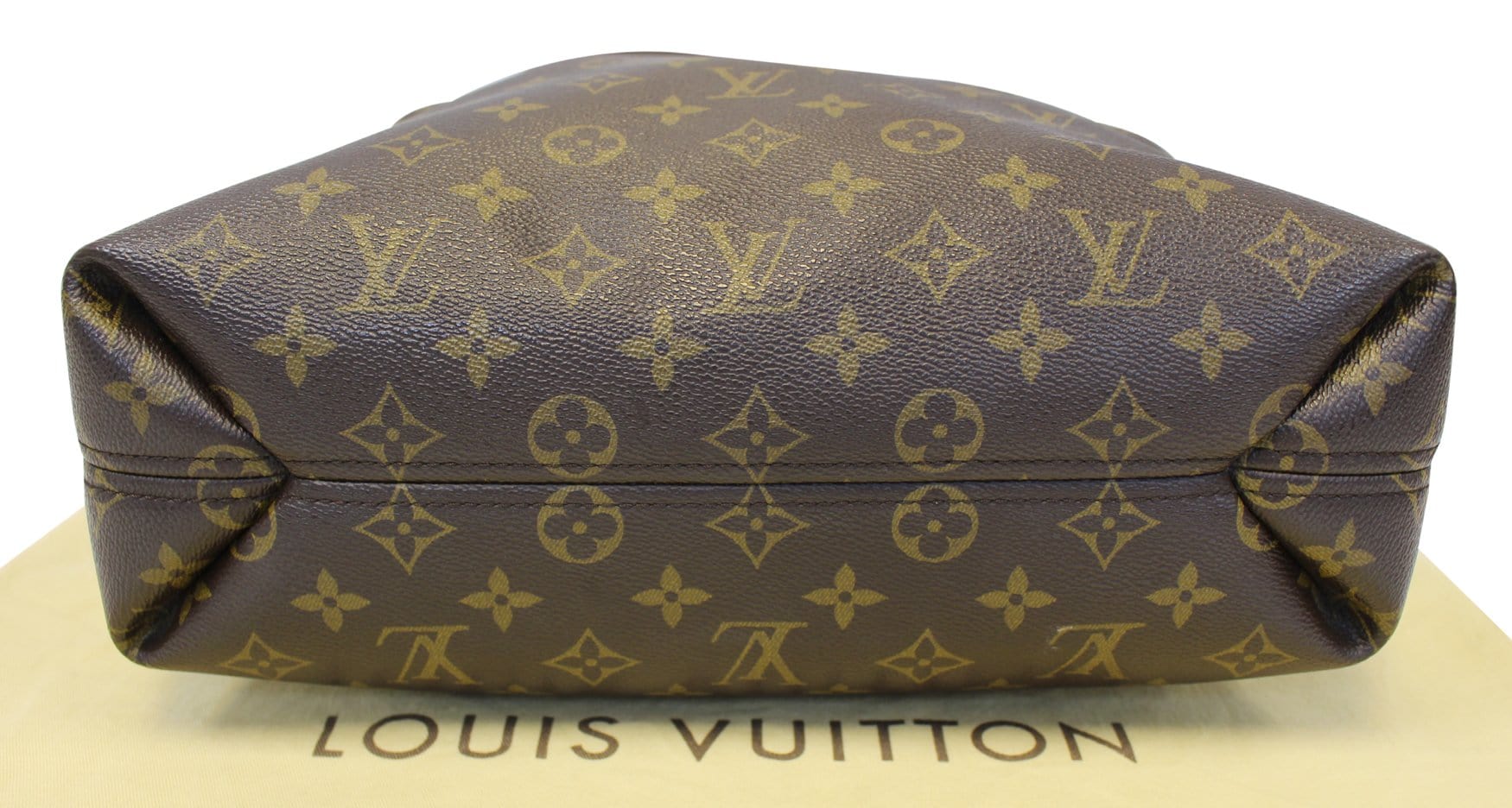 Louis Vuitton Lv Monogram Brown Sully Bag Auction