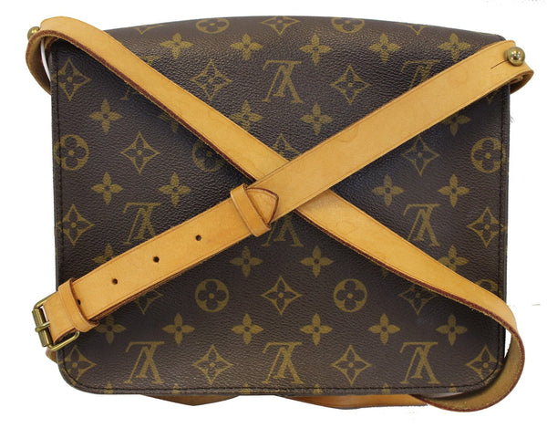 LOUIS VUITTON Monogram Canvas Cartouchiere GM Messenger Bag