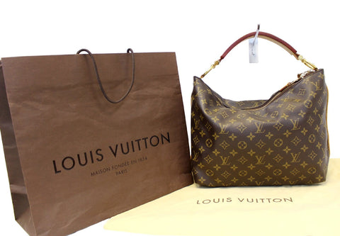 LOUIS VUITTON Monogram Canvas Sully PM Shoulder Bag