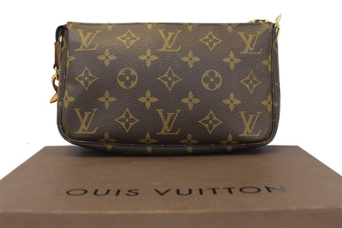 LOUIS VUITTON Monogram Canvas Pochette Accessoires Pouch