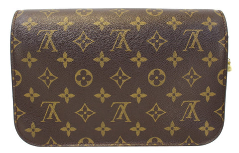 LOUIS VUITTON Monogram Canvas Orsay Brown Clutch