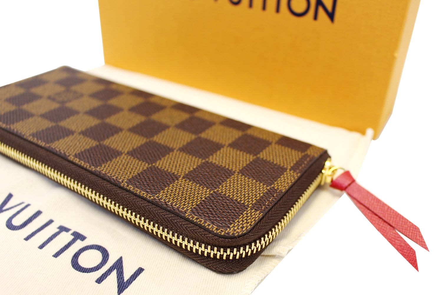 Louis Vuitton Damier Ebene Clemence Wallet – New2Me Boutique