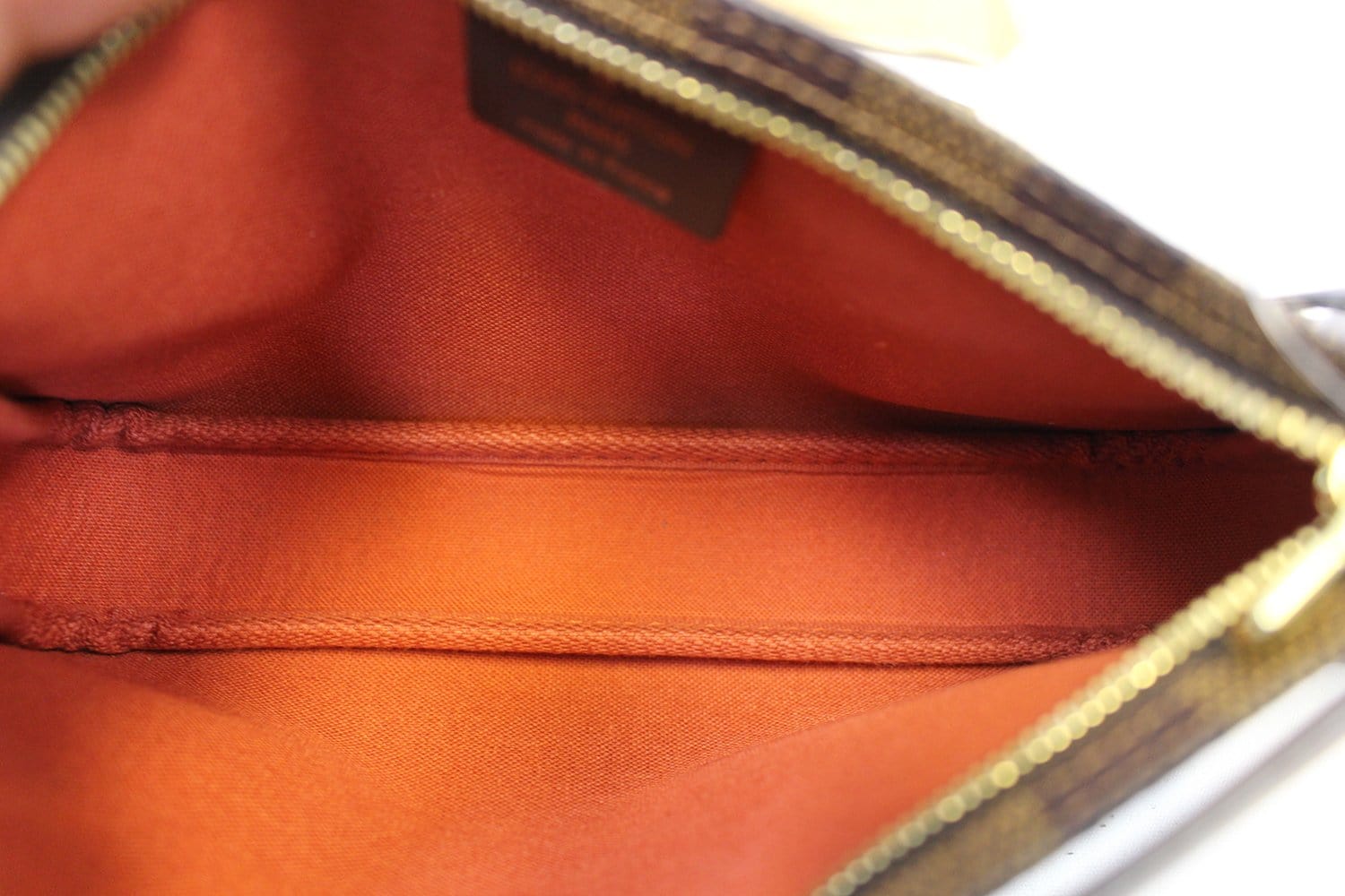 Louis Vuitton Damier Ebene Canvas Navona Pochette Accessoires Bag