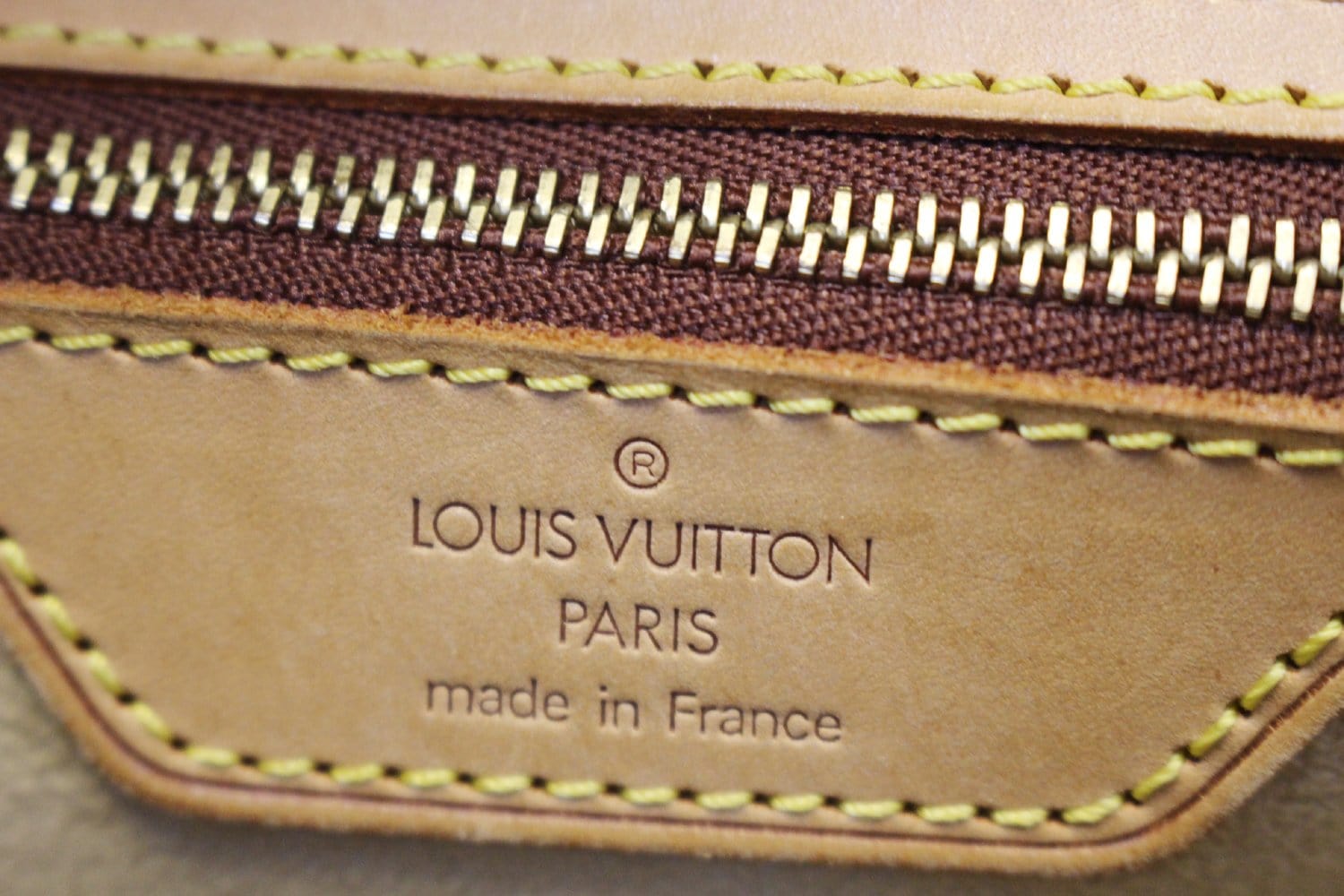 Louis Vuitton Cite Handbag Monogram Canvas GM Brown 213721199