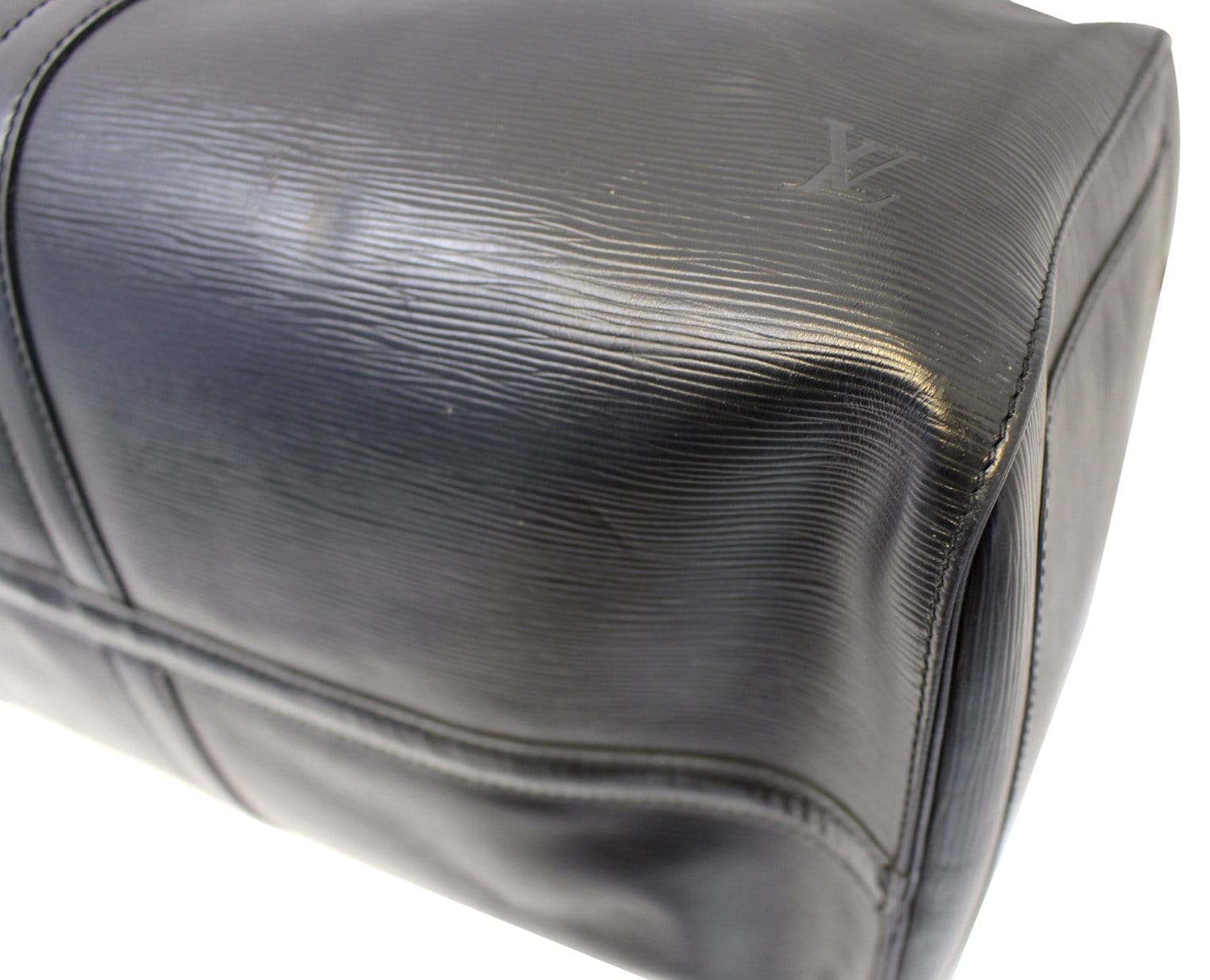 Louis Vuitton Vintage Louis Vuitton Keepall 60 Black Epi Leather