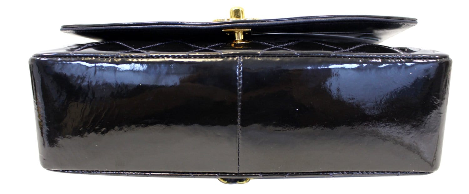 Chanel Matelasse Chain Flap Black Nylon Shoulder Bag