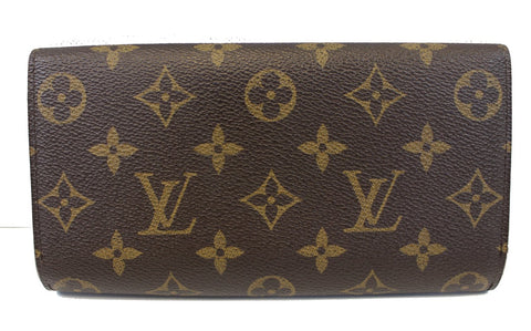 LOUIS VUITTON Monogram Canvas Sarah Long Bifold Wallet