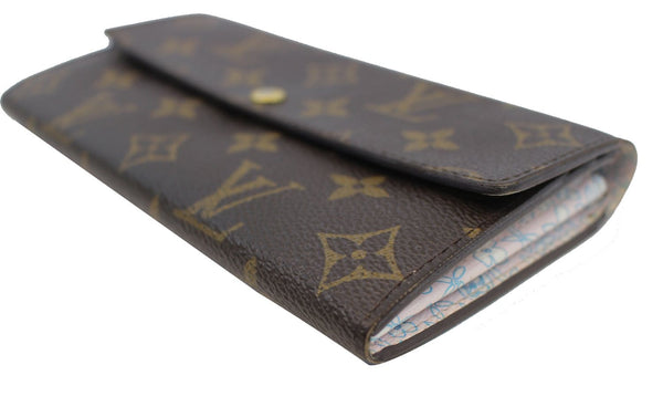 LOUIS VUITTON Monogram Canvas Sarah Long Bifold Wallet