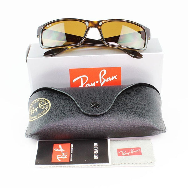 Ray-Ban RB4151 710 Sunglasses Light Havana Anti-Reflective Brown Lens