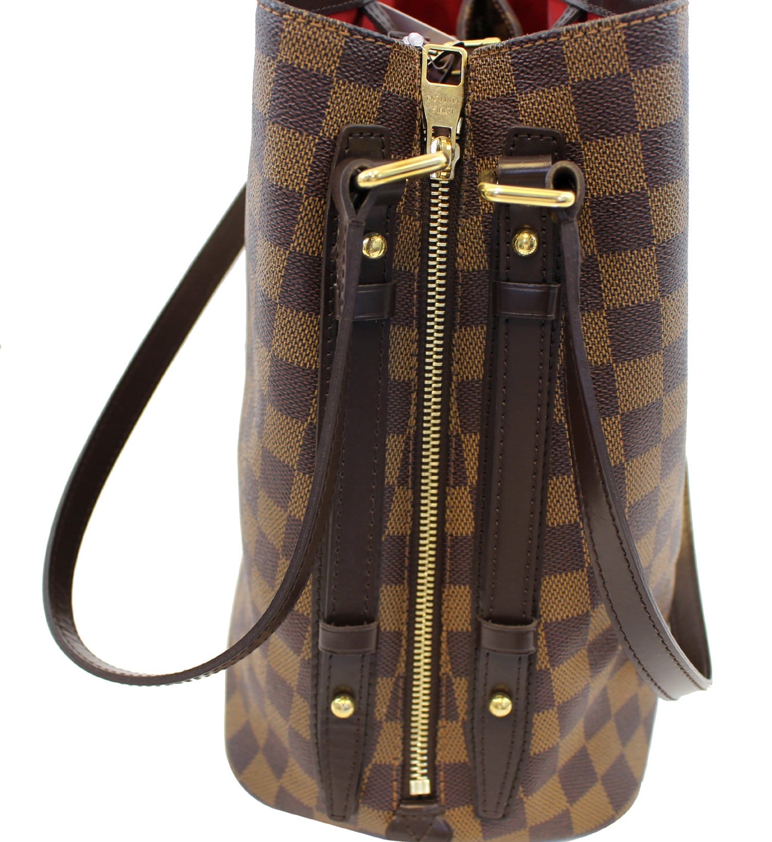 Authentic Louis Vuitton Damier Ebene Canvas Rivington Cabas Tote Shoulder  Bag – Italy Station