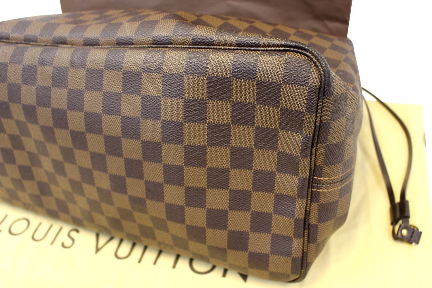 Louis Vuitton Large Damier Ebene Neverfull GM Tote bag ref.298469