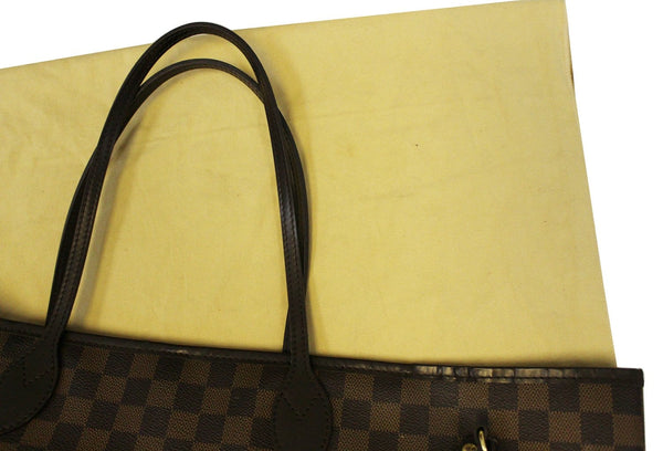 LOUIS VUITTON Damier Ebene Neverfull GM Brown Tote Bag
