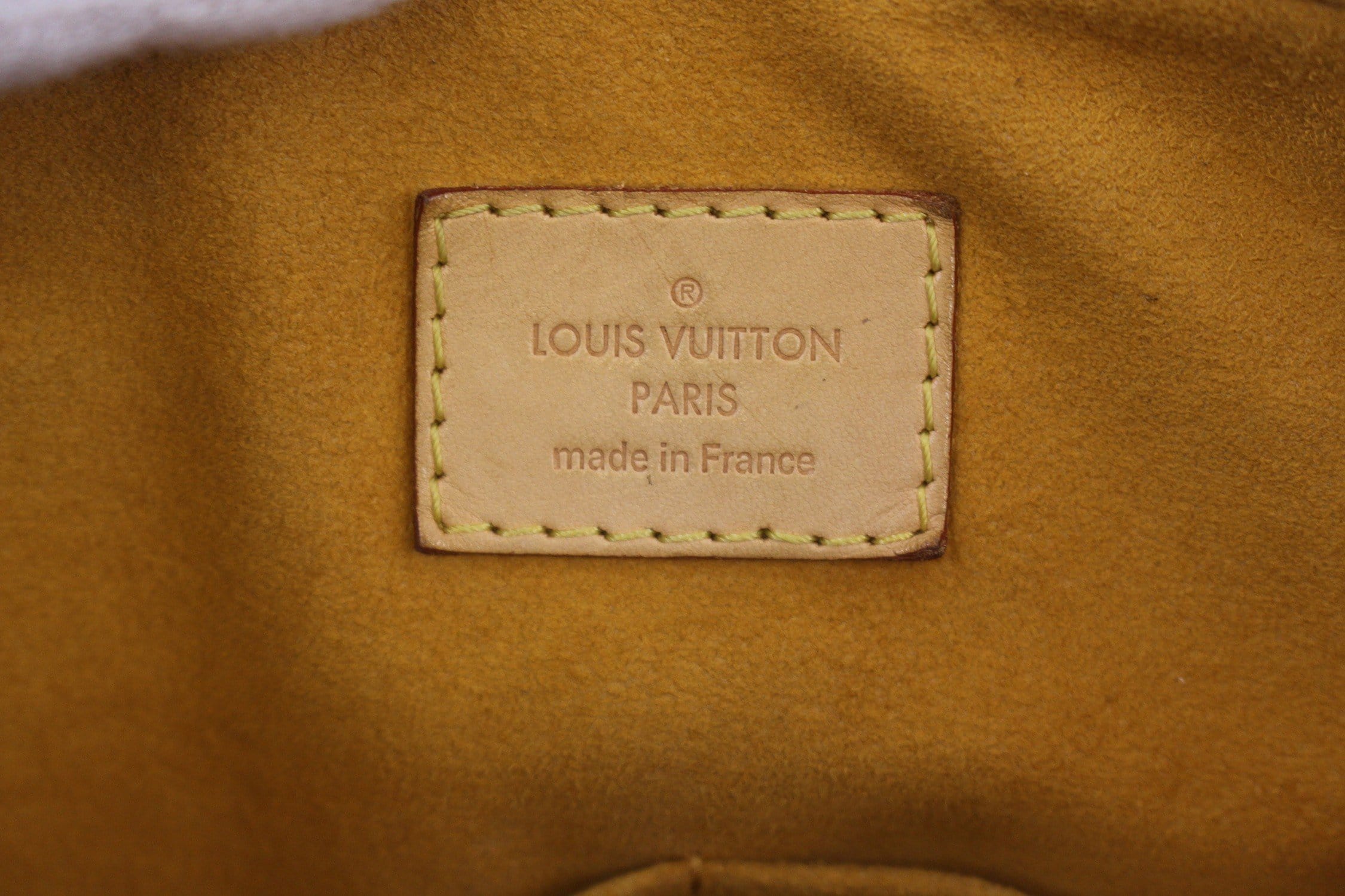 Louis Vuitton Crossbody Pallas Monogram Safran in Toile Canvas