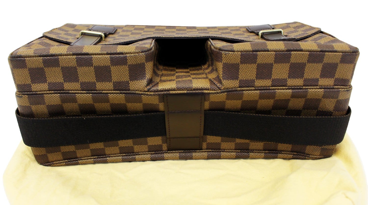 Broadway leather bag Louis Vuitton Brown in Leather - 26573183