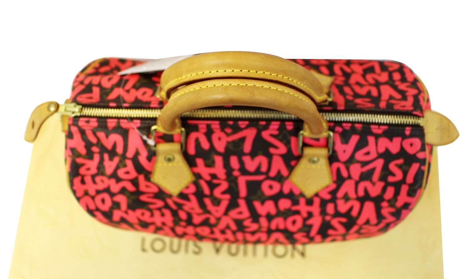 Louis Vuitton 2008 Pre-owned Monogram Graffiti Speedy 30 Handbag