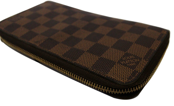 LOUIS VUITTON Damier Ebene Zippy Long Wallet