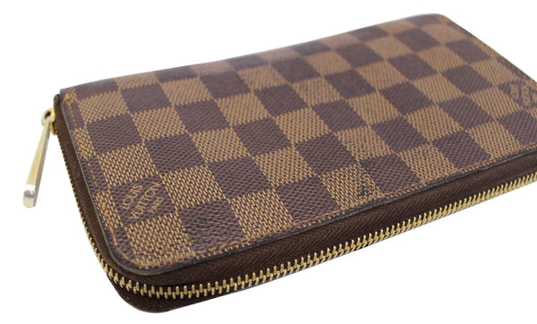 LOUIS VUITTON Damier Ebene Zippy Long Wallet