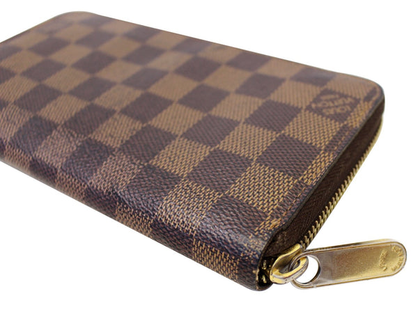 LOUIS VUITTON Damier Ebene Zippy Long Wallet