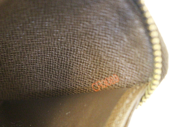 LOUIS VUITTON Damier Ebene Zippy Long Wallet