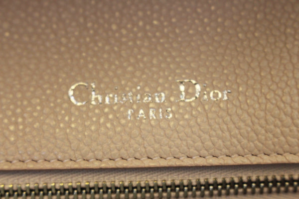 CHRISTIAN DIOR Bag - Diorama Light Pink Calfskin Shoulder Bag - logo