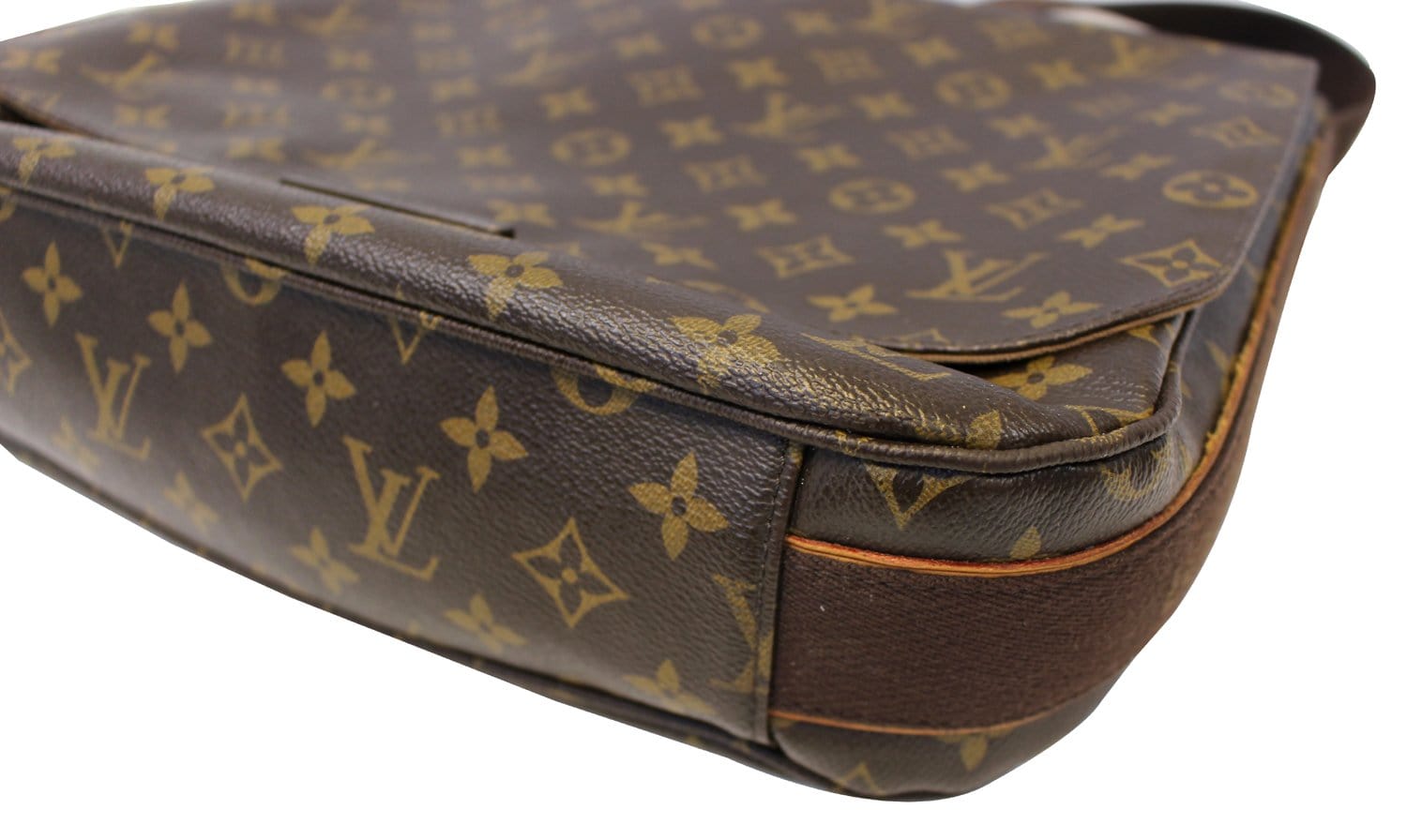 Louis Vuitton Braided Handle Beaubourg Handbag Monogram Canvas MM Brown  5016320
