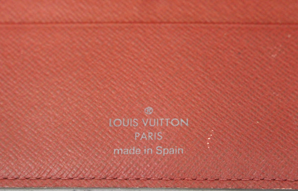 LOUIS VUITTON Monogram Canvas  Insolite Red Wallet