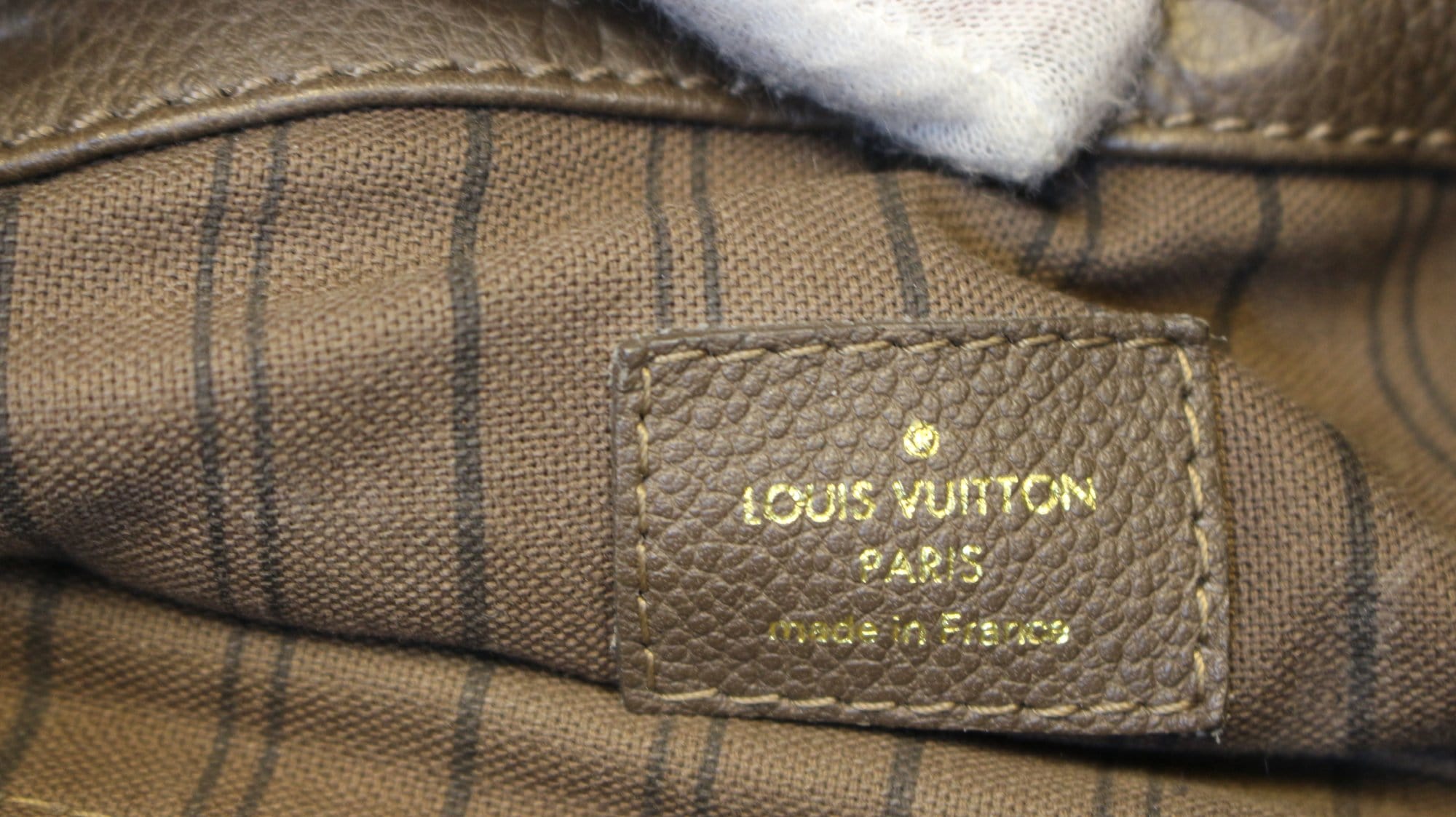 Louis Vuitton Terre Monogram Empreinte Leather Bag