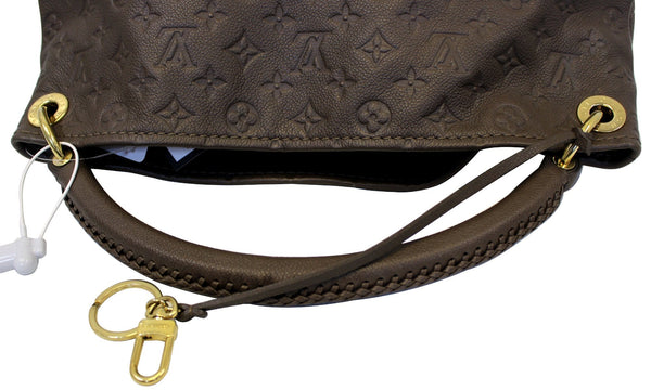 LOUIS VUITTON Terre Monogram Empreinte Leather Artsy MM Shoulder Bag