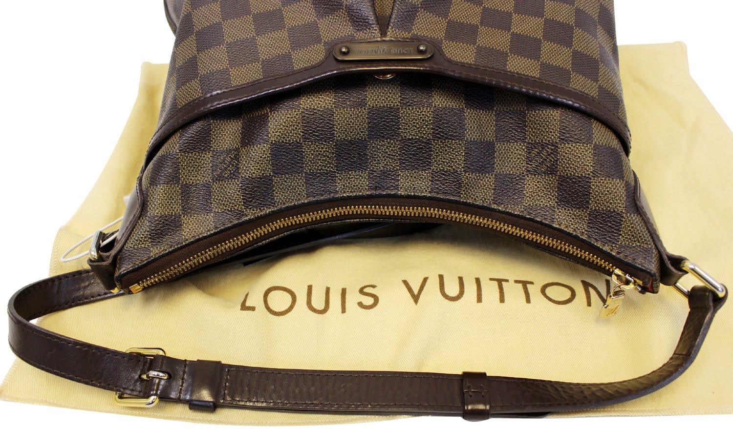 Replica Louis Vuitton N42251 Bloomsbury PM Crossbody Bag Damier Ebene  Canvas For Sale