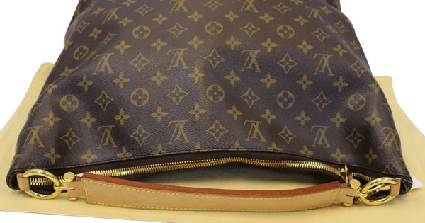 LOUIS VUITTON Monogram Canvas Sully MM Brown Shoulder Bag