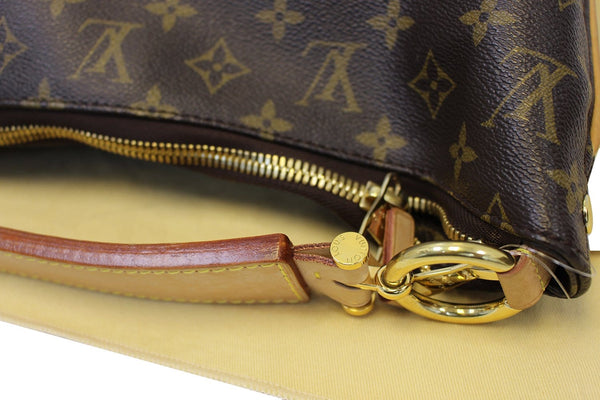 LOUIS VUITTON Monogram Canvas Sully MM Brown Shoulder Bag