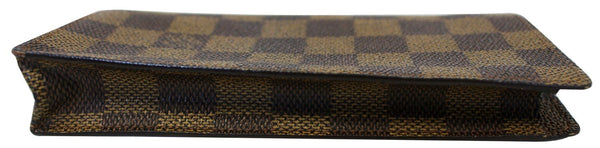 LOUIS VUITTON Damier Ebene Etui Lunettes Simple Glasses Case