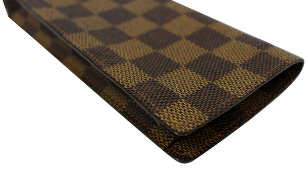 LOUIS VUITTON Damier Ebene Etui Lunettes Simple Glasses Case