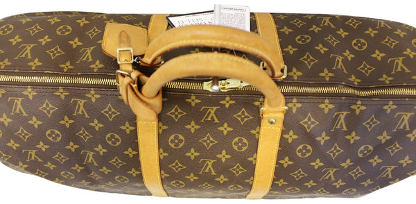 Louis Vuitton Keepall 60 Monogram Canvas Brown Travel Bag for sale