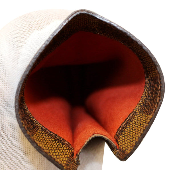 LOUIS VUITTON Damier Ebene Etui Lunettes Simple Glasses Case