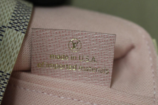 Louis Vuitton Pochette Felicie Damier Bag Made in USA